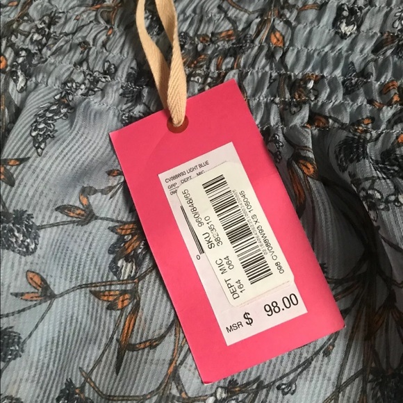 Chelsea & Violet Pullover Top Floral Print Sz XS - Picture 6 of 7